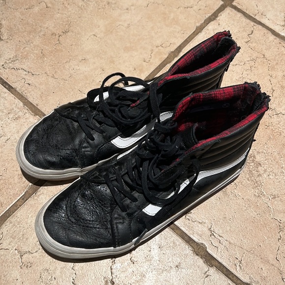 Vans high top leather sneakers - Picture 5 of 5